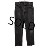 90's【USA製】【ビンテージ】【LEVI'S】【リーバイス５０５】505【黒】【デニムパンツ】ブラックデニム【34×30】 