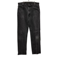90's【USA製】【ビンテージ】【LEVI'S】【リーバイス５０５】505【黒】【デニムパンツ】ブラックデニム【34×30】 
