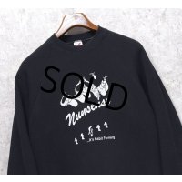 【USA製】【ビンテージ】【JERZEES】ジャージーズ【黒】Nansense【スウェット】【サイズXL】 