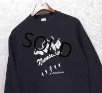 【USA製】【ビンテージ】【JERZEES】ジャージーズ【黒】Nansense【スウェット】【サイズXL】 