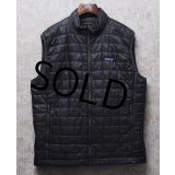  ビンテージ【パタゴニア】【PATAGONIA】チャコール【ナノパフ】【ベスト】ダウンベスト【サイズL】 