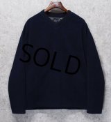 ビンテージ【オールドギャップ】【GAP】紺【Vネック】【フリース】【プルオーバー】【サイズXL】 