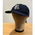 画像7: 90’ｓ【ビンテージ】程度良好!! 90'sEbbets Field Flannels 【サンフランシスコ】【紺ｘツバ裏緑】ウールキャップ【ベースボールキャップ】【サイズ7 1/4】<br> (7)