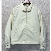 程度良好【ビンテージ】【PETERS】【オフホワイト】【スウィングトップ】【ジップアップブルゾン】【US38】 