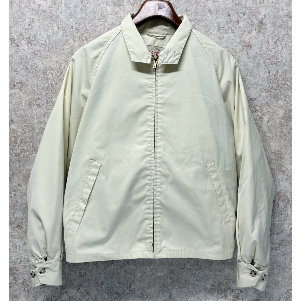 画像1: 程度良好【ビンテージ】【PETERS】【オフホワイト】【スウィングトップ】【ジップアップブルゾン】【US38】 