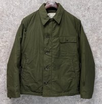 70's【米軍実物】【ビンテージ】U.S.NAVY【A-2】【デッキジャケット】【サイズL】 