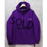 【USA製】【ビンテージ】【SPORTS MASTER】【スポーツマスター】【紫】【ナイロン】【アノラックパーカー】【サイズM】 