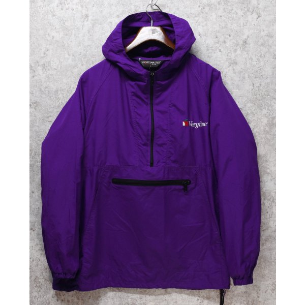 画像1: 【USA製】【ビンテージ】【SPORTS MASTER】【スポーツマスター】【紫】【ナイロン】【アノラックパーカー】【サイズM】 