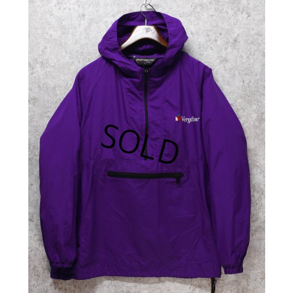 画像1: 【USA製】【ビンテージ】【SPORTS MASTER】【スポーツマスター】【紫】【ナイロン】【アノラックパーカー】【サイズM】 