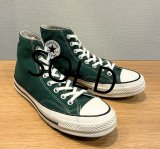 ビンテージ【コンバース】CONVERSE【ALL STAR】チャックテイラー CT70【緑】【ハイカット】【US 6 1/2(25ｃｍ)】 