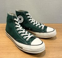 ビンテージ【コンバース】CONVERSE【ALL STAR】チャックテイラー CT70【緑】【ハイカット】【US 6 1/2(25ｃｍ)】 