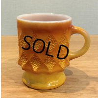 【Fire King】【ファイヤーキング】【オレンジ】【キンバリー】【マグカップ】 