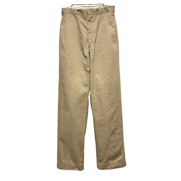 画像1: 【60's】【ビンテージ】U.S.ARMY【米軍実物】【チノパンツ】【チノパン】【32×33】 