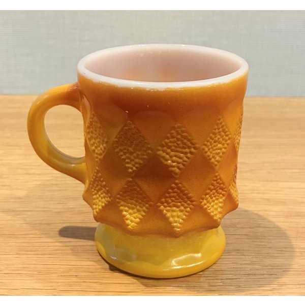 画像6: 【Fire King】【ファイヤーキング】【オレンジ】【キンバリー】【マグカップ】 