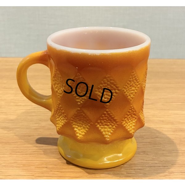 画像6: 【Fire King】【ファイヤーキング】【オレンジ】【キンバリー】【マグカップ】 