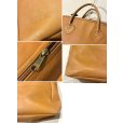 画像2: 【ビンテージ】 L.L.bean【L.L.ビーン】キャメル【オールレザー】【レザーハンドル】トートバッグ ビーントート<br> (2)
