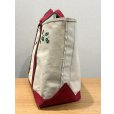 画像5: 【80’s】【ビンテージ】【L.L.bean】【エルエルビーン】赤ｘ緑【ヒイラギ】【キャンバス】【トートバッグ】【キャンバストート】<br> (5)