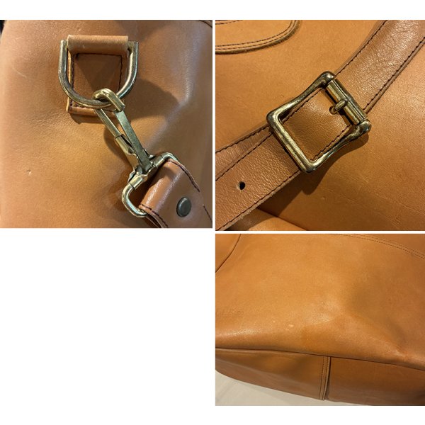 画像3: 【ビンテージ】 L.L.bean【L.L.ビーン】キャメル【オールレザー】【レザーハンドル】トートバッグ ビーントート 