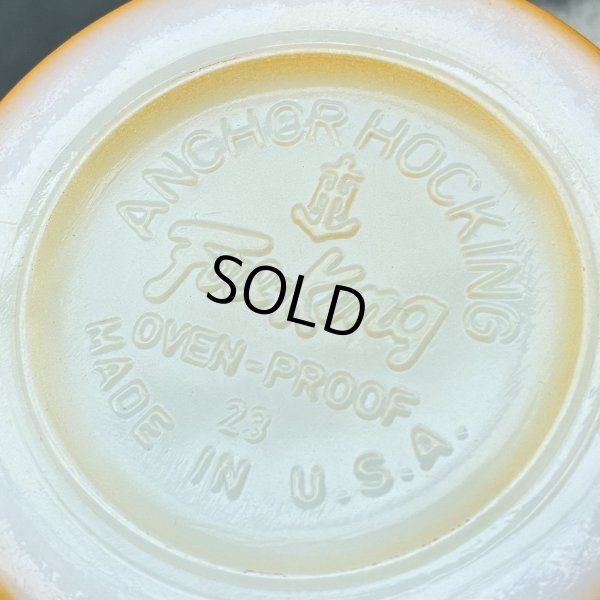 画像2: 【Fire King】【ファイヤーキング】【オレンジ】【キンバリー】【マグカップ】 