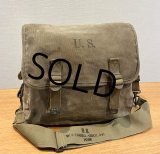 40's【ビンテージ】ww2【米軍実物】 U.S.ARMY【ショルダーバッグ】【ミュゼットバッグ】  