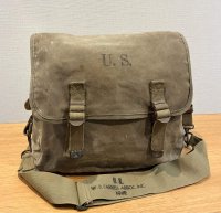 40's【ビンテージ】ww2【米軍実物】 U.S.ARMY【ショルダーバッグ】【ミュゼットバッグ】  