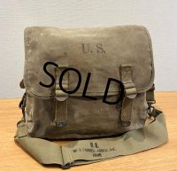 40's【ビンテージ】ww2【米軍実物】 U.S.ARMY【ショルダーバッグ】【ミュゼットバッグ】  