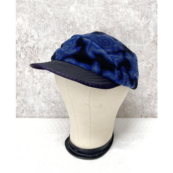 画像1: 【USA製】【ビンテージ】patagonia【パタゴニア】亀パターン【ゼンタートル】シンチラ【ダックビル】【フリースキャップ】サイズM 