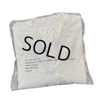 デッドストック【80's】【ビンテージ】【U.S.ARMY】【ウールｘコットン】ヘンリーネックロンＴ【アンダーシャツ】サイズM 