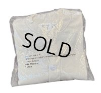 デッドストック【80's】【ビンテージ】【U.S.ARMY】【ウールｘコットン】ヘンリーネックロンＴ【アンダーシャツ】サイズM 