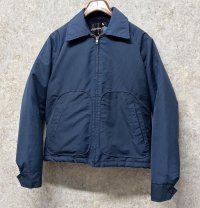 ほぼ未使用!! 90's【USA製】ビンテージ【スポーツマスター】 【SPORTSMASTER】【紺】裏ボア【ジップアップブルゾン】ジャケット【サイズS】 