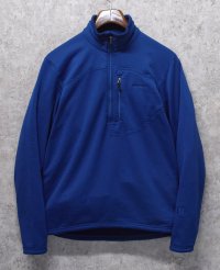 ビンテージ【パタゴニア】patagonia【青】【R1フリース】【フリースプルオーバー】ジャケット【サイズM】 