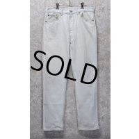 90’s~【ビンテージ】【USA製】【LEVI'S】【リーバイス５０１】501 ホワイトデニム  白【デニムパンツ】【34x30】 
