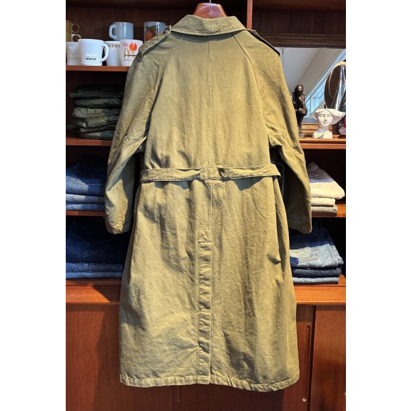 画像3: 50's~【ビンテージ】【フランス軍】フレンチアーミー【オリーブ】【モーターサイクルコート】【サイズ１】 