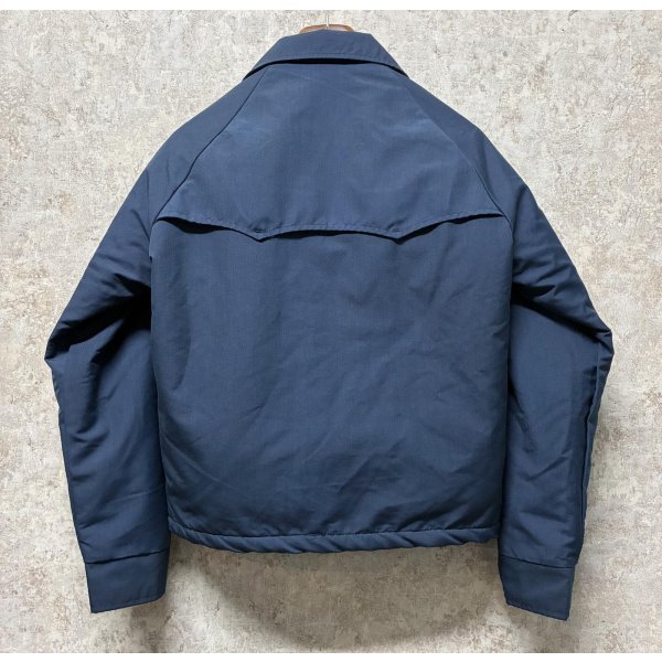 画像4: ほぼ未使用!! 90's【USA製】ビンテージ【スポーツマスター】 【SPORTSMASTER】【紺】裏ボア【ジップアップブルゾン】ジャケット【サイズS】 