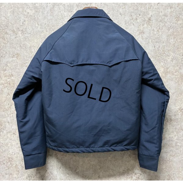 画像4: ほぼ未使用!! 90's【USA製】ビンテージ【スポーツマスター】 【SPORTSMASTER】【紺】裏ボア【ジップアップブルゾン】ジャケット【サイズS】 