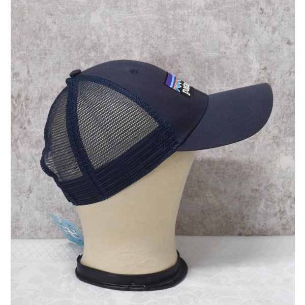 画像4: 【ビンテージ】patagonia【パタゴニア】【紺地】ロゴキャップ【BBキャップ】【メッシュキャップ】サイズフリー 