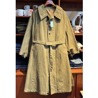 50's~【ビンテージ】【フランス軍】フレンチアーミー【オリーブ】【モーターサイクルコート】【サイズ１】 