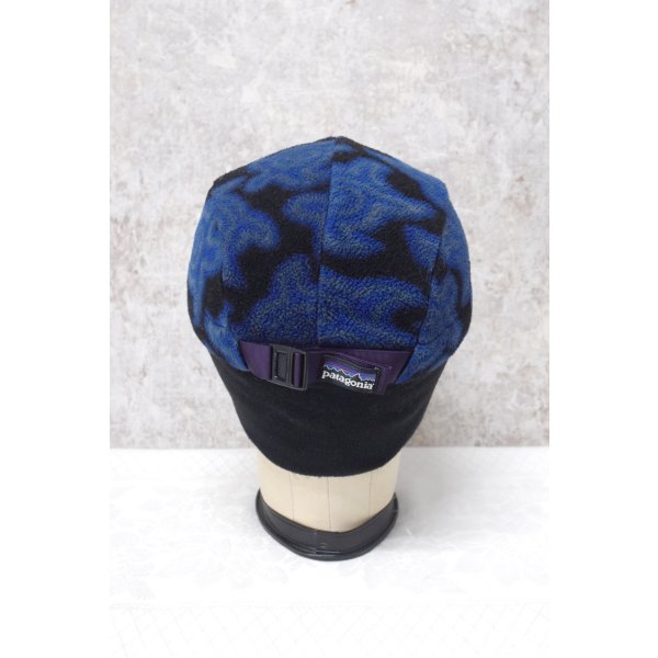 画像8: 【USA製】【ビンテージ】patagonia【パタゴニア】亀パターン【ゼンタートル】シンチラ【ダックビル】【フリースキャップ】サイズM 