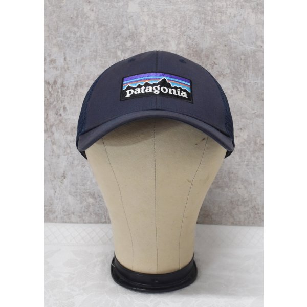 画像1: 【ビンテージ】patagonia【パタゴニア】【紺地】ロゴキャップ【BBキャップ】【メッシュキャップ】サイズフリー 
