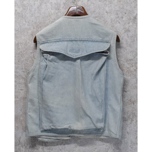 画像3: 80's~【Ralph Lauren】【ラルフローレン】デニム【ベスト】【カメラマンベスト】フォトグラファーベスト【サイズM】 