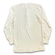 画像4: デッドストック【80's】【ビンテージ】【U.S.ARMY】【ウールｘコットン】ヘンリーネックロンＴ【アンダーシャツ】サイズM<br> (4)