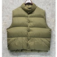 【ビンテージ】【L.L.bean】刻印ボタン【L.L.ビーン】刻印ボタン ベージュ【ダウンベスト】【サイズＸＬＬ程度】 