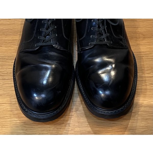 画像6: USA製 ビンテージ【HY-TEST】ハイテスト【黒】【スチールトゥ入り】【プレーントゥ】レザーシューズ【9E】【27cm程度】 