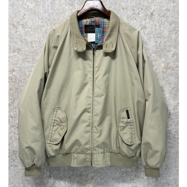 画像1: 90's【ビンテージ】【エディーバウアー】【Eddie Bauer】【ベージュｘ裏地マドラスチェック】スウィングトップ【サイズＸＬ程度】 