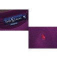 画像2: USA製【ラルフローレン】POLO RALPH LAUREN【紫】【クルーネックスウェット】【サイズXL】 <br> (2)