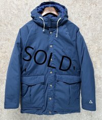 80's【USA製】【ビンテージ】【GERRY】【ジェリー】青【フード付き】【ダウンジャケット】M程度 