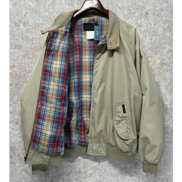 画像3: 90's【ビンテージ】【エディーバウアー】【Eddie Bauer】【ベージュｘ裏地マドラスチェック】スウィングトップ【サイズＸＬ程度】 