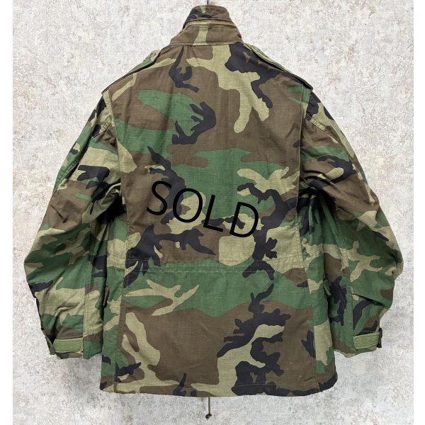 画像3: 【デッドストック】80's【M-65】【米軍実物】ウッドランドカモ【迷彩】【フィールドジャケット】【S-Short】 