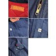 画像2: 90’s USA製【ビンテージ】【CLAYTON】クレイトン【紺】【キルティング裏地】【ワークジャケット】【US40】<br> (2)