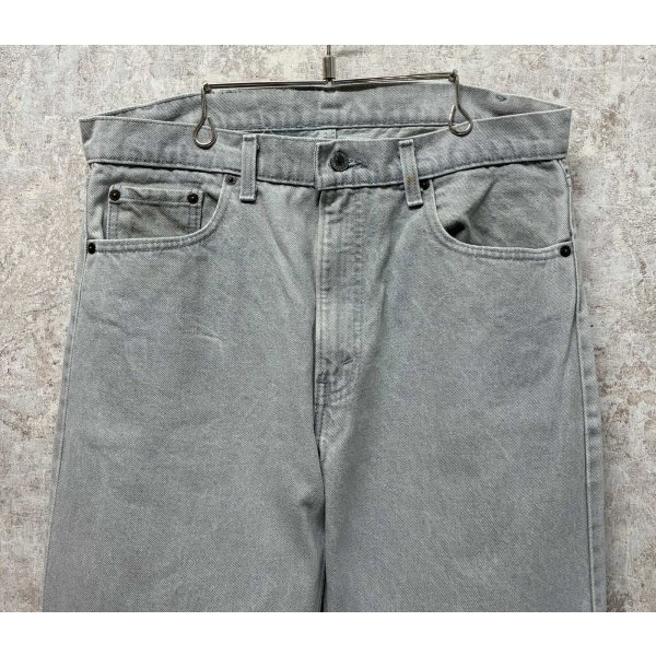 画像3: 90's【USA製】【ビンテージ】【LEVI'S】【リーバイス５０５】505 グレーデニム【デニムパンツ】【36×32】 